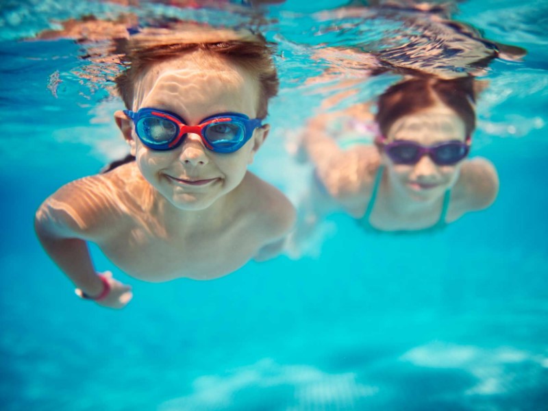 Terme v Sloveniji so dobro opremljene tudi z bazeni za najmlajše družinske člane.